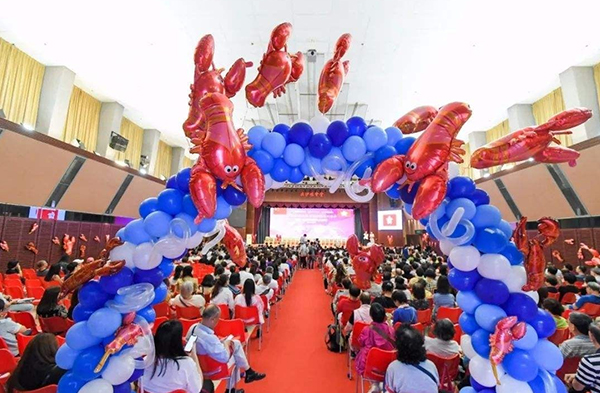 2019年5月湖北省潛江市龍蝦節活動維穩現場